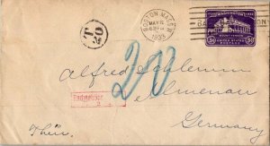 United States U.S. Postal Stationery 3c Washington Bicentennial Envelope 1933...