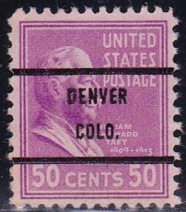 Precancel - Denver, CO PSS 831-71 - Better Bureau Issue