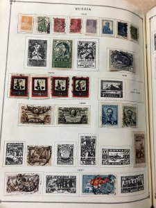 INTERNATIONAL COLLECTION IN SCOTT ALBUM – PORTUGAL TO RUSSIA – 423335