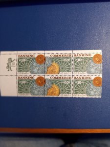 US# 1578, Zip block of 6, US Commerce stamps @ .10c, MNH (1975)