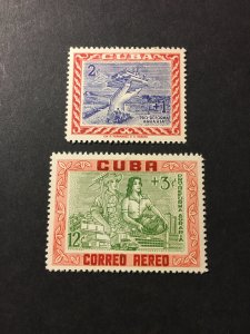 Cuba sc B3, CB1 MNH
