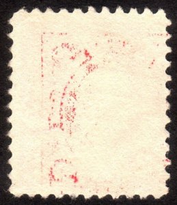 1923, US 2c, Washington, Used, Sc 554