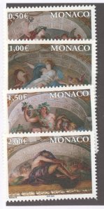 Monaco, Scott #2273a-d, MNH