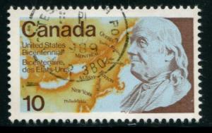 691 Canada 10c American Bicentennial, used