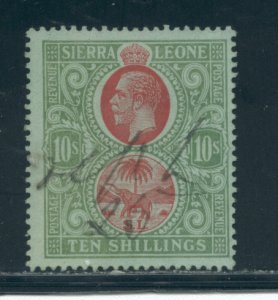 Sierra Leone 118  Used cgs