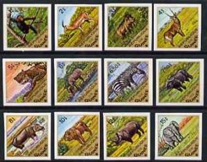 Guinea - Conakry 1975 Wild Animals imperf set of 12 from ...