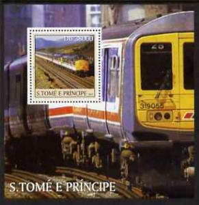St Thomas & Prince Islands 2003 Railway Locomotives #...