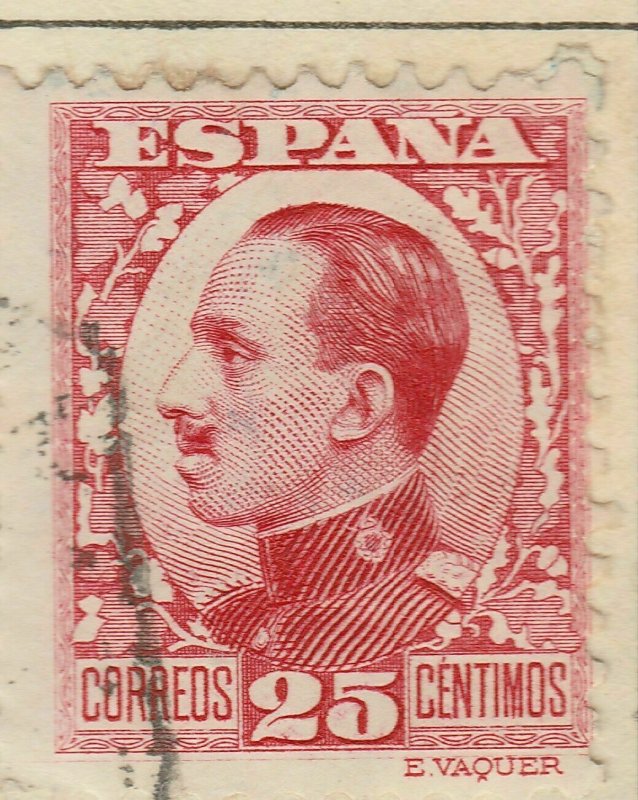 1930 A5P61F65 Spain 25c Used-