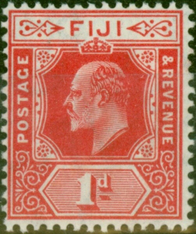 Fiji 1906 1d Red SG119 Fine & Fresh MM