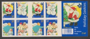 U.S. Scott Scott #3956b Holiday Cookies Stamps - Mint NH Booklet Pane