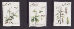 Aruba-Sc#70-2- id5-unused NH set-Medicinal plants-1991-