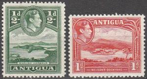 Antigua #84-5 MNH  CV $2.80 (A14773)