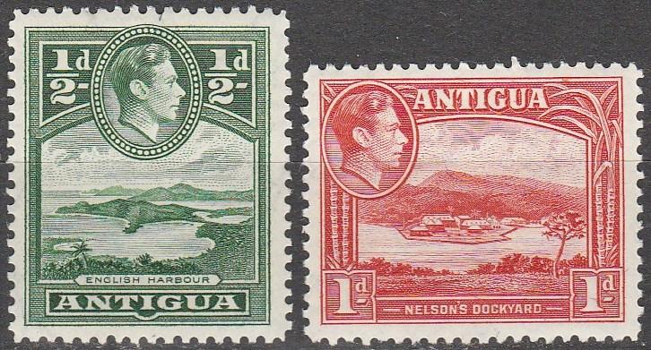 Antigua #84-5 MNH  CV $2.80 (A14773)