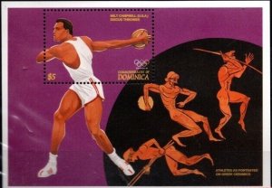 Dominica 1996 MNH Stamps Souvenir Sheet Scott 1900 Sport Olympic Games