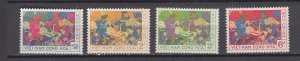 J45864 JL stamps 1959 viet nam set mnh #108-11 designs