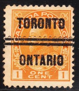 Canada 105  - FVF used - Toronto orecancel