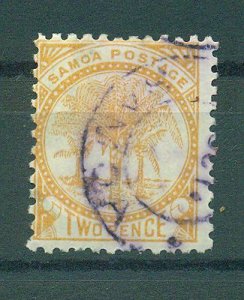 Samoa sc# 13a used cat value $100.00