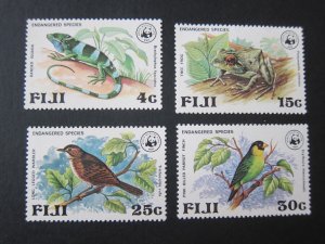 Fiji 1979 Sc 397-400 Bird set MNH