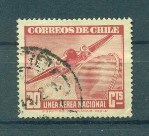 Chile sc# C55 used cat value $.25