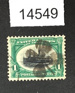 MOMEN: US STAMPS # 294 FANCY BEE CANCEL USED LOT #14549