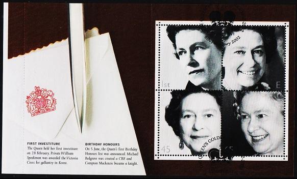 Great Britain. 2002 Booklet Pane. Fine Used