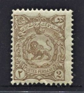 STAMP STATION PERTH Iran #137 Lion crest MLH - Unchecked