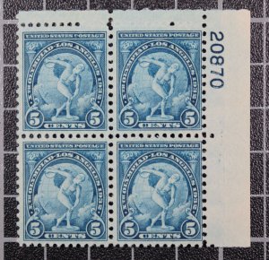 Scott 719 5 Cents 1932 Olympics Plate Block Of 4 UR 20870 MNH SCV $25.00