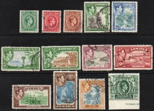 Jamaica Sc #116-128 Used