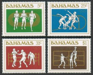 Bahamas 559-560,562a,MNH.Michel 565-568,Bl.42.Olympics Los Angeles-1984.Discus,