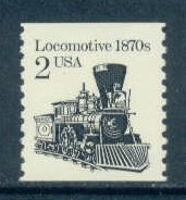 2226 2c Locomotive Fine MNH Dry Gum