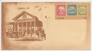 Postal stationery Australia 1980 Post Office Sydney - Stamps NSW