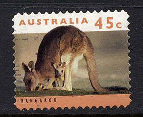 Australia #1289 used, Kangaroo