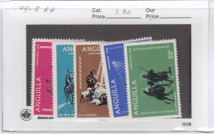 Anguilla 44-8 Christmas mnh