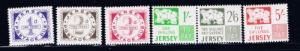 Jersey J1-6 NH 1969 Postage Dues 