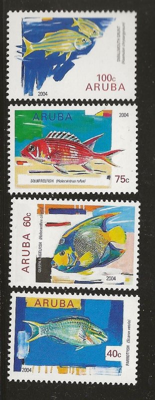 ARUBA   SC #   248 - 51   MNH