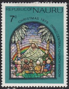 Nauru 131 church window 1975