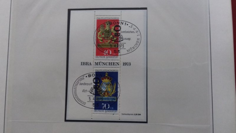 Germany 1973 Stamp Exhibition IBRA Munich 73