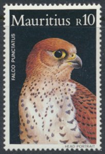 Mauritius   SC# 586  MNH  Birds Kestrels  see details/scans 