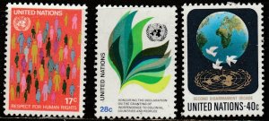 United Nations   368-70     (N**)    1982   Complet