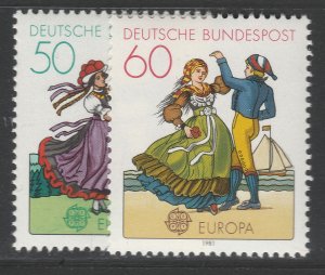 West Germany 1981 MNH** set Federal Republic of Germany FRG A23P64F16880-