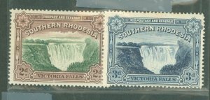 Southern Rhodesia #37/37A Unused Single (Complete Set)