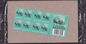 Scott #5851 Manatees Booklet of 20 Forever Stamps - MNH UV