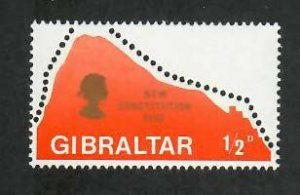 Gibraltar; Scott 222; 1969; Unused; NH