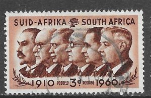 South Africa 235: 3d Prime Ministers, used, VF