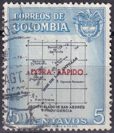 Colombia #C289  F-VF Used  CV $3.25  (Z6278)