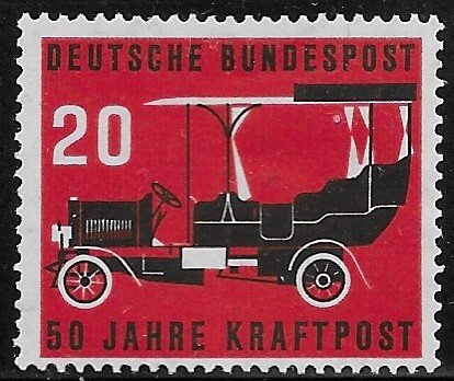 Germany 728 1955 single  fine mint hinged