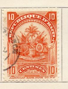 Hayti 1898-1900 Early Issue Fine Used 10c. 234530