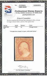 10A VF unused ( mint no gum )PSE cert , small faults nice color ! see pic !