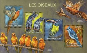 Birds Stamp Phasianus Colchicus Aratinga Solstitialis S/S MNH #5190-5193