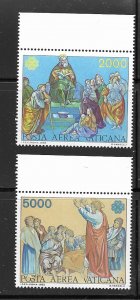 Vatican City C73-4 MNH cpl. set , vf.  2022 CV $ 8.25